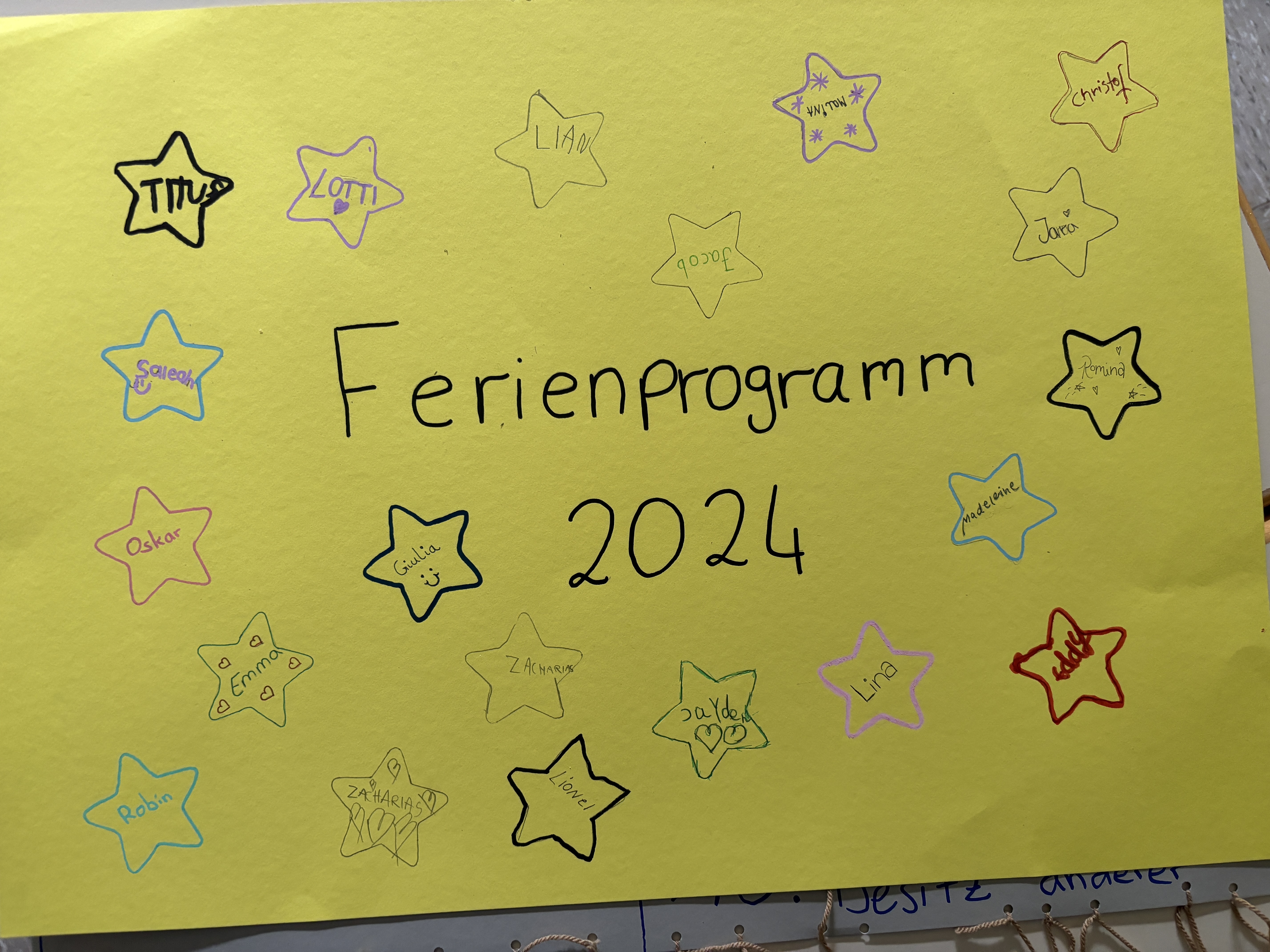 Kinderferienprojekt 2024 1